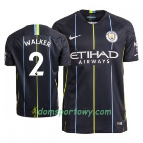 Koszulka Manchester City Walker 2 Wyjazdowe Koszulki Piłkarskie 2018-2019 Krótki Rękaw
